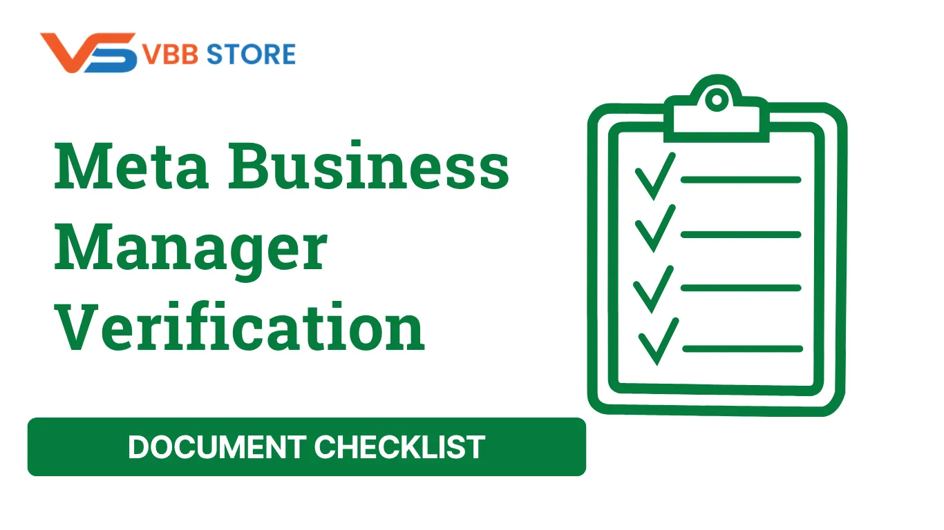 Meta Business Manager Verification Document Checklist