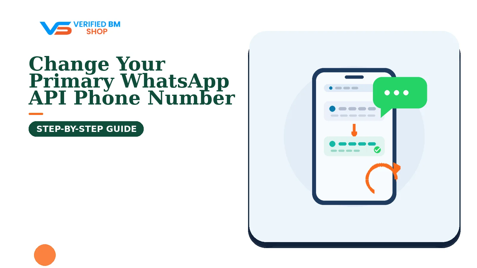 How to Change Your Primary Phone Number on WhatsApp Business API
