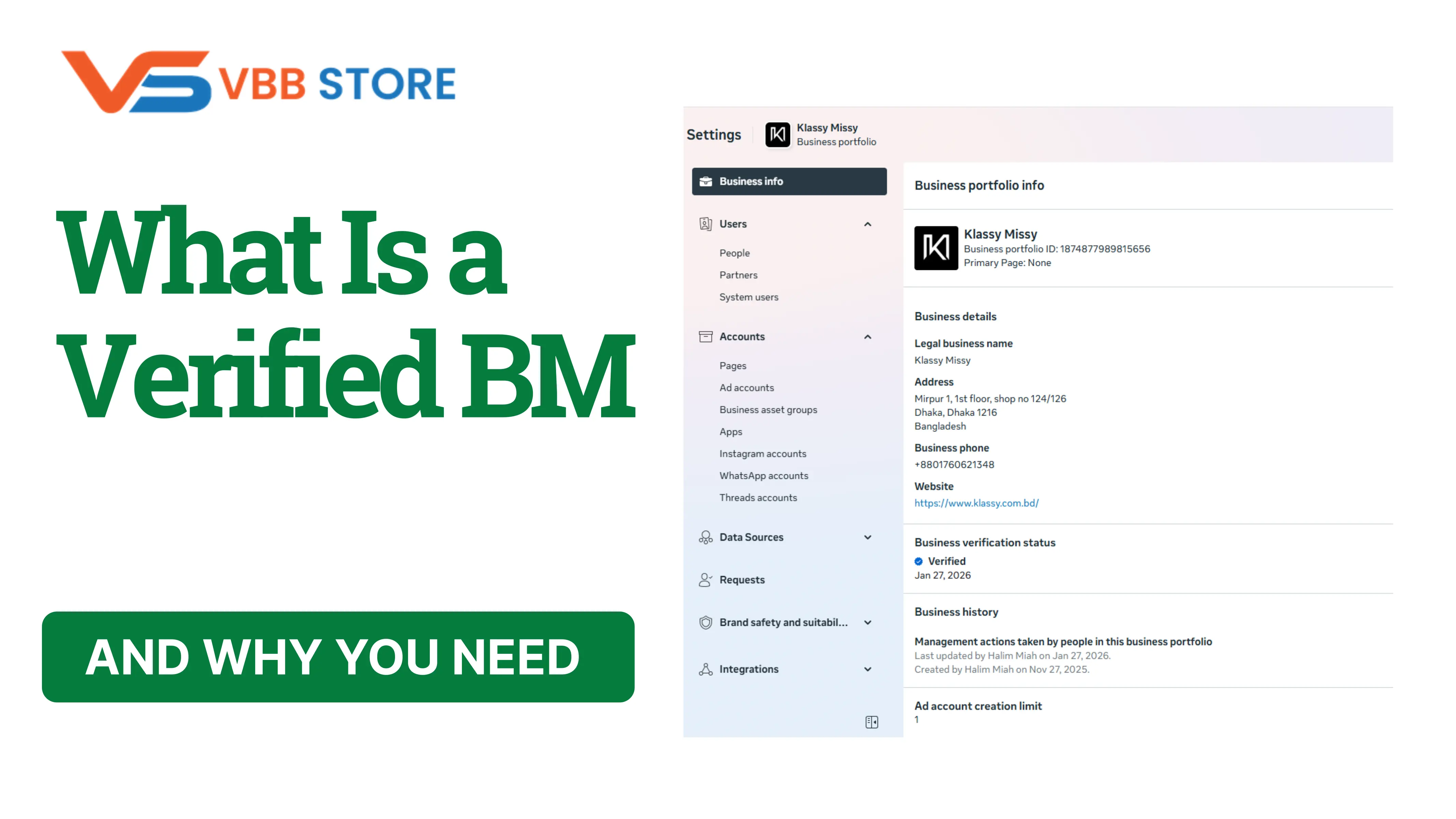 What Is a Verified BM and Why You Need One in 2026