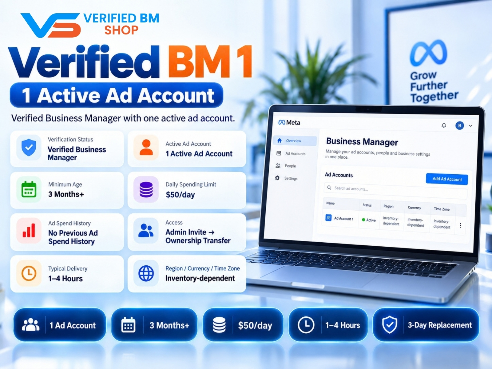 Verified BM 1 - Verified Meta Business Manager