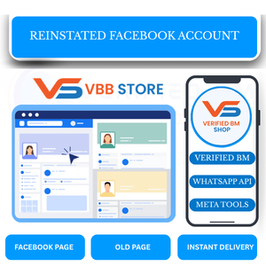 Buy Reinstated Facebook Account for Ads & Business Use