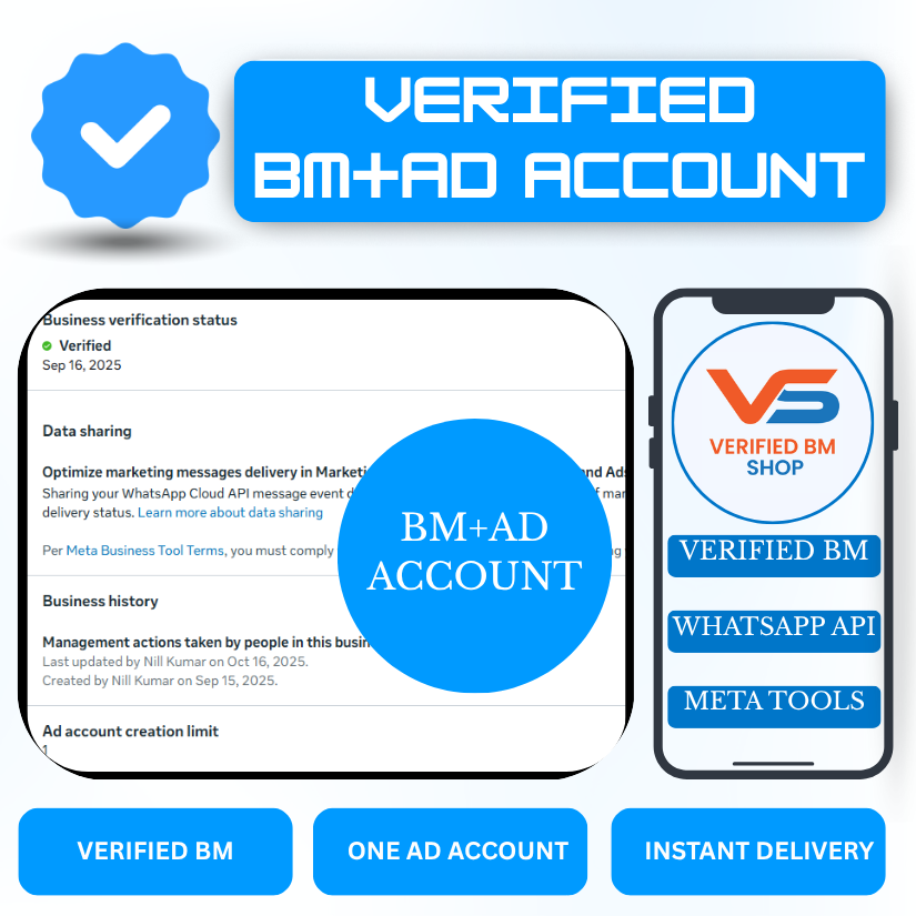 Buy Verified Ads Account with Verified BM