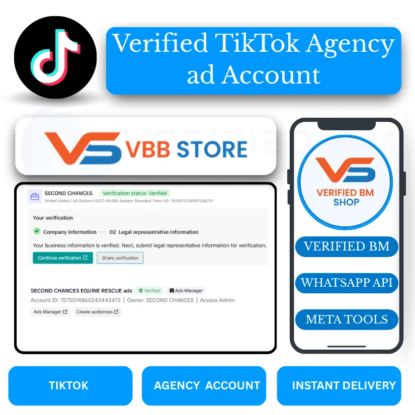Buy Verified TikTok Agency Ad Account